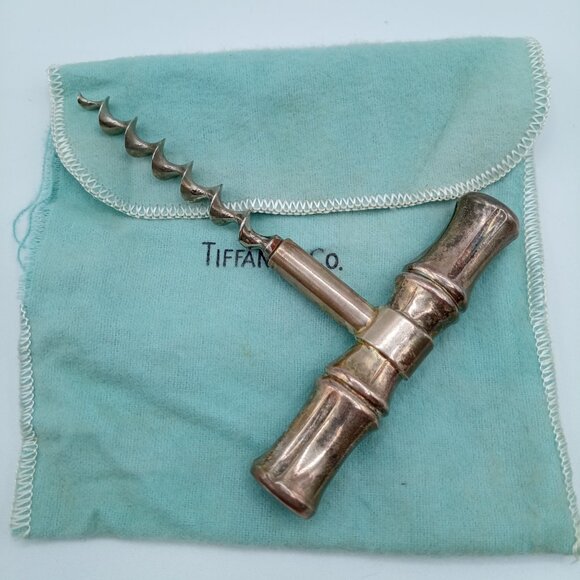 Tiffany & Co. Vintage Sterling Silver Bamboo Wine Opener - Picture 4 of 11